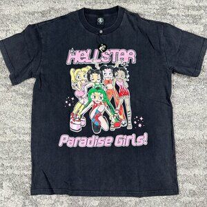 Hellstar Paradise Girls Black T-Shirt Men’s Large